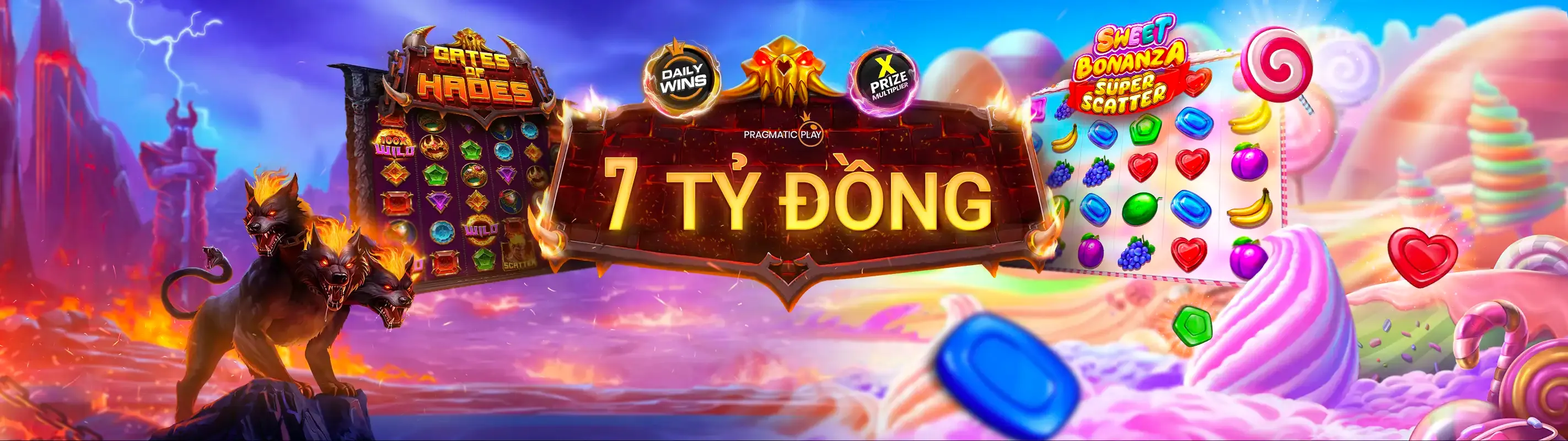 Hình ảnh máy đánh bạc với biểu tượng jackpot và tiền vàng